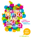 Seid dabei am 3.Oktober Deutschland singt und klingt! – Liederhefte sind bereits gedruckt