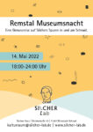 Remstal Museumsnacht am 14. Mai 2022