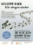 Welcome back: Wir singen wieder! Herzliche Einladung nach Renningen